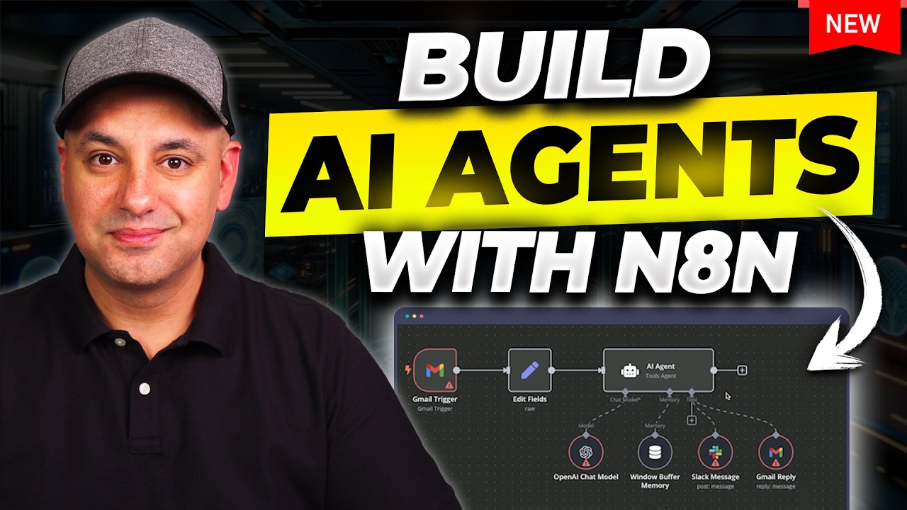 Build Powerful AI Agents with n8n (Step by Step Guide!)