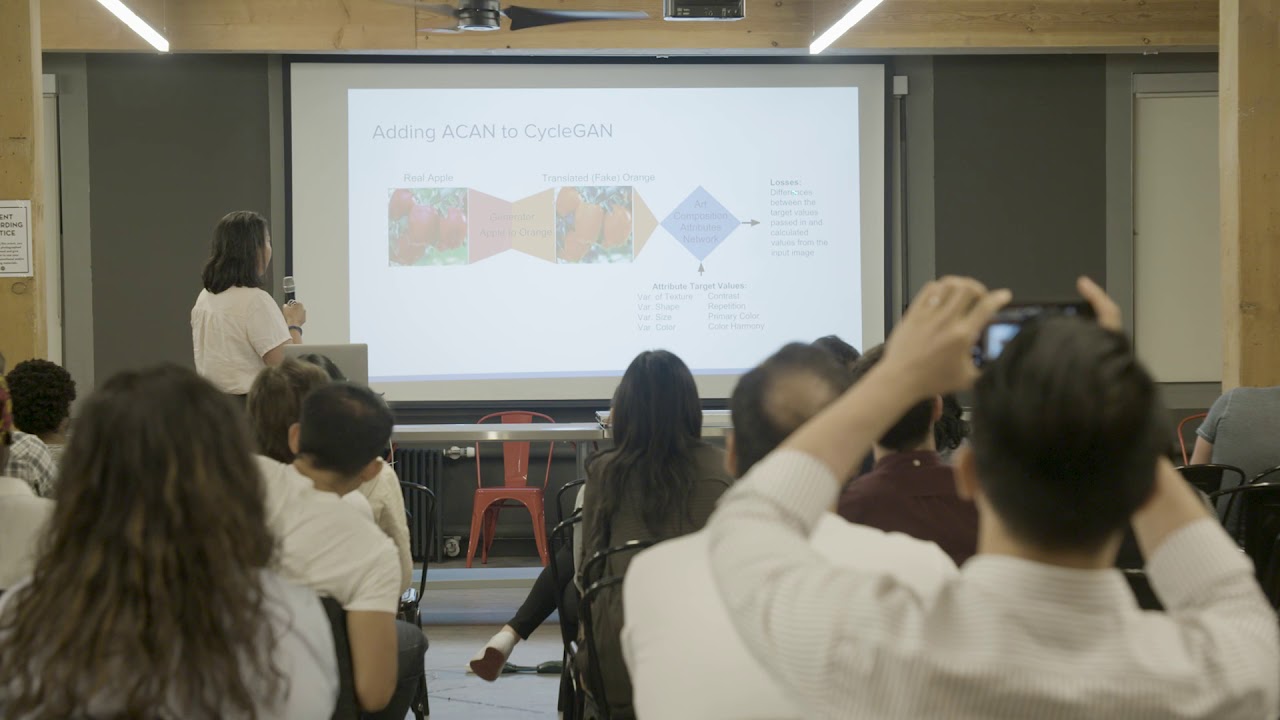 Art Composition Attributes + CycleGAN | Holly Grimm | OpenAI Scholars Demo Day 2018