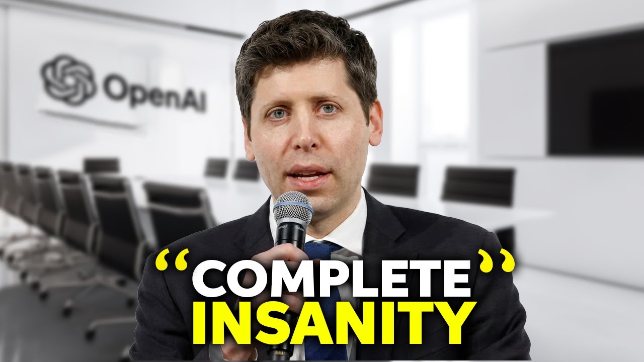 Sam Altman Breaks Silence On The AI Chaos