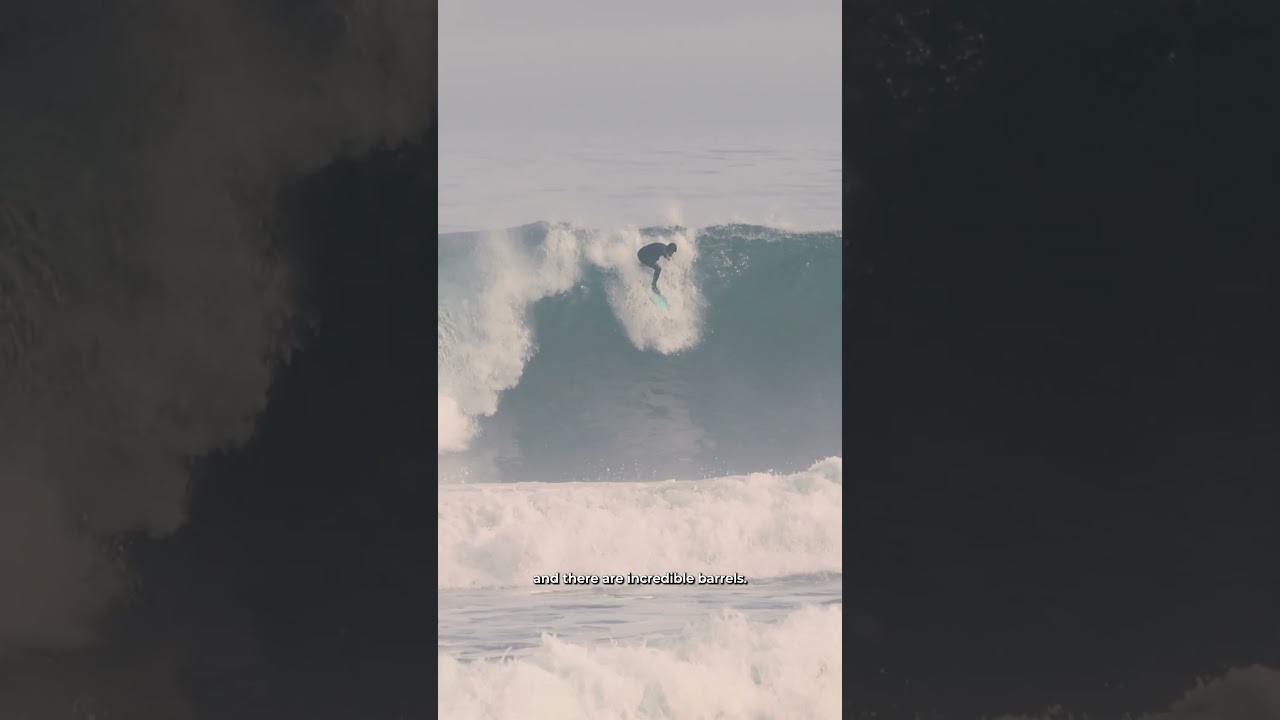 From the shore to the most perfect barrels. History repeats itself.