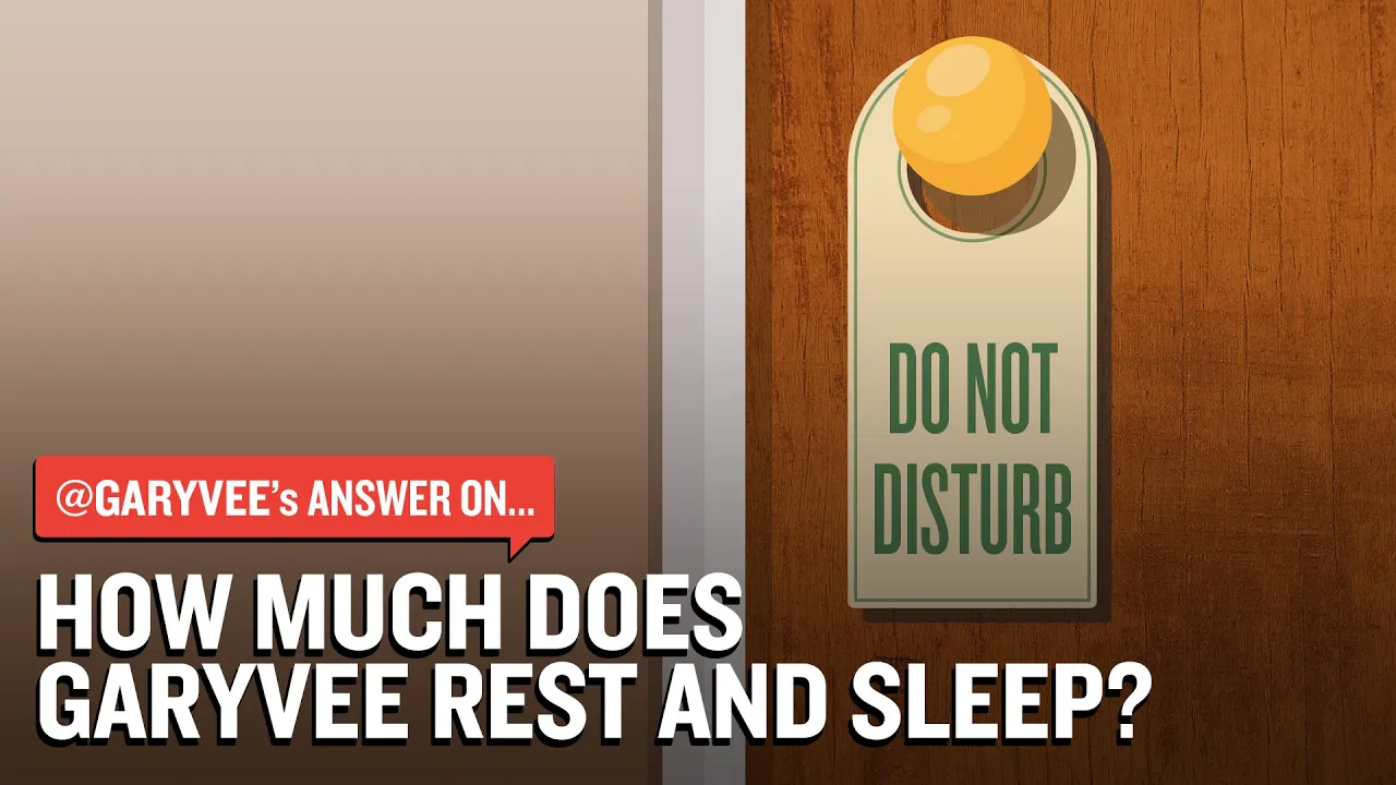 How Much Does GaryVee Rest And Sleep?