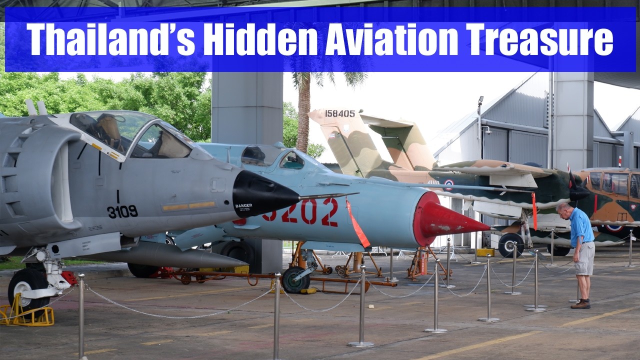 Inside Bangkok’s Aviation Gem: Rare and Unique Aircraft at the Royal Thai Air Force Museum