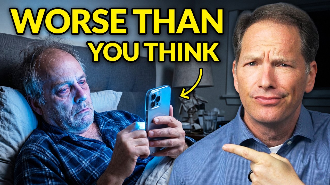 Why Using Your Phone At Night Is Twice As Bad As You Age