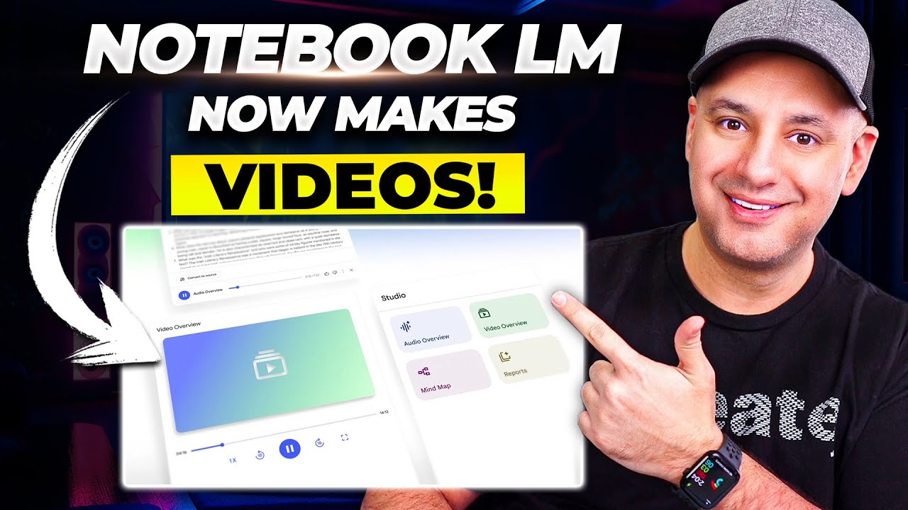 NotebookLM Just Got a Major Upgrade - Video Overviews