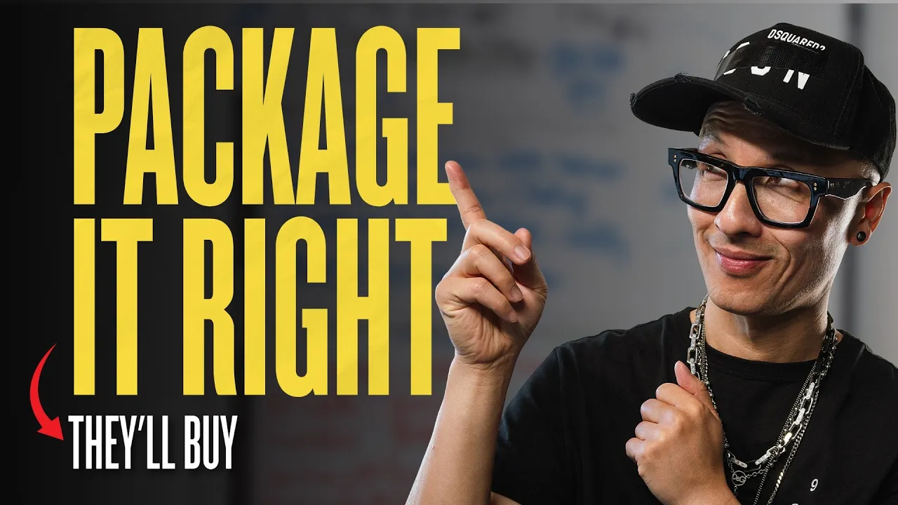 How to Package Your Services So Clients Actually Buy