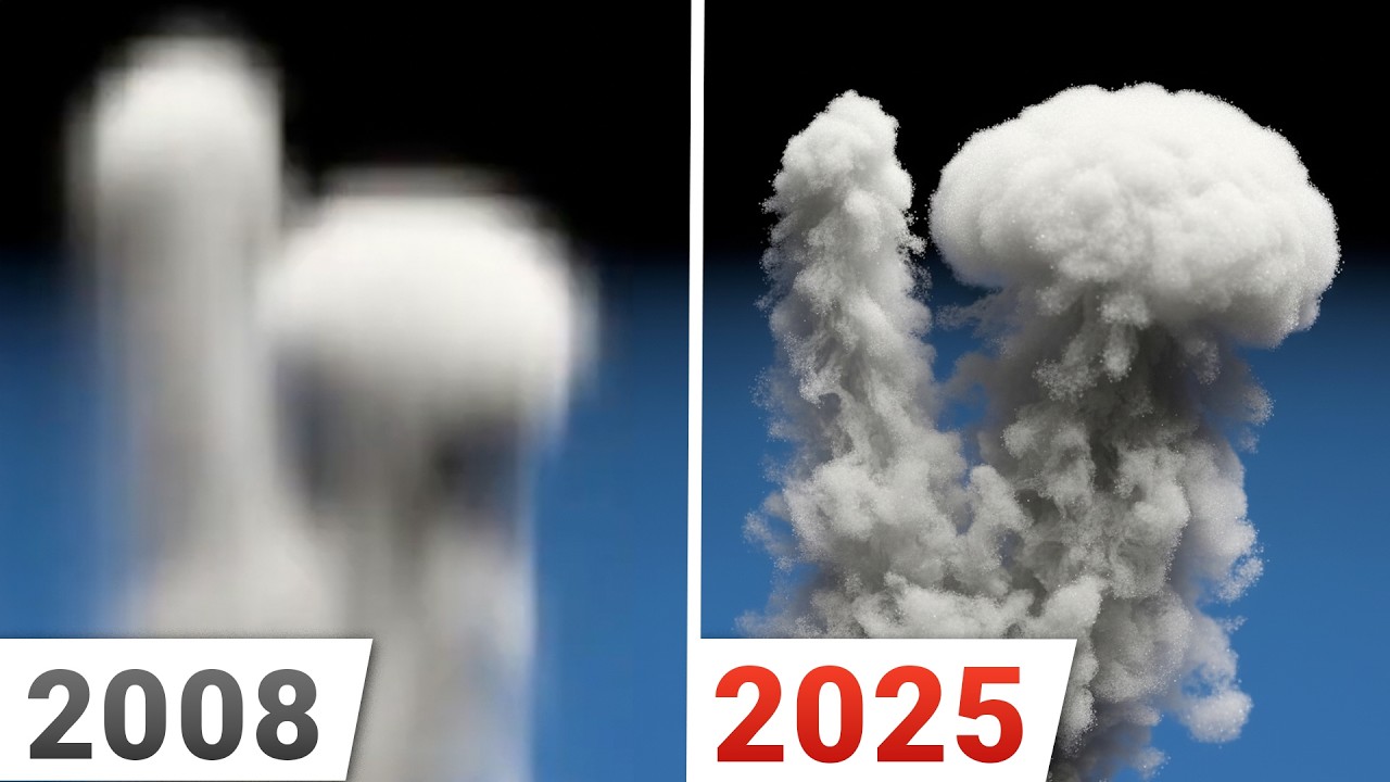 No AI Needed - 1,000,000,000 Particle Asteroid Crash Simulation! But How?