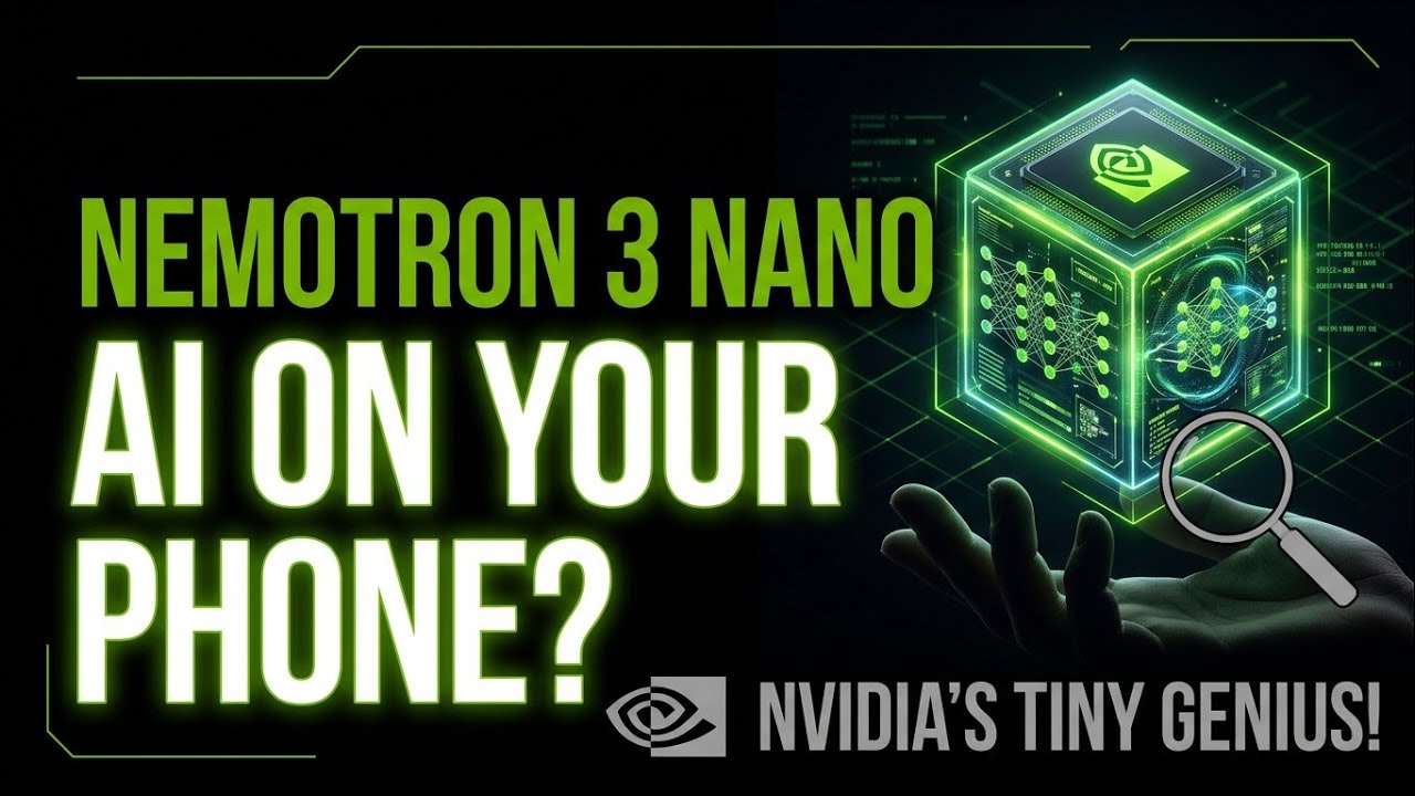 Nvidia's NEW Nemotron 3 Nano - Reasoning LLM for the Edge! 