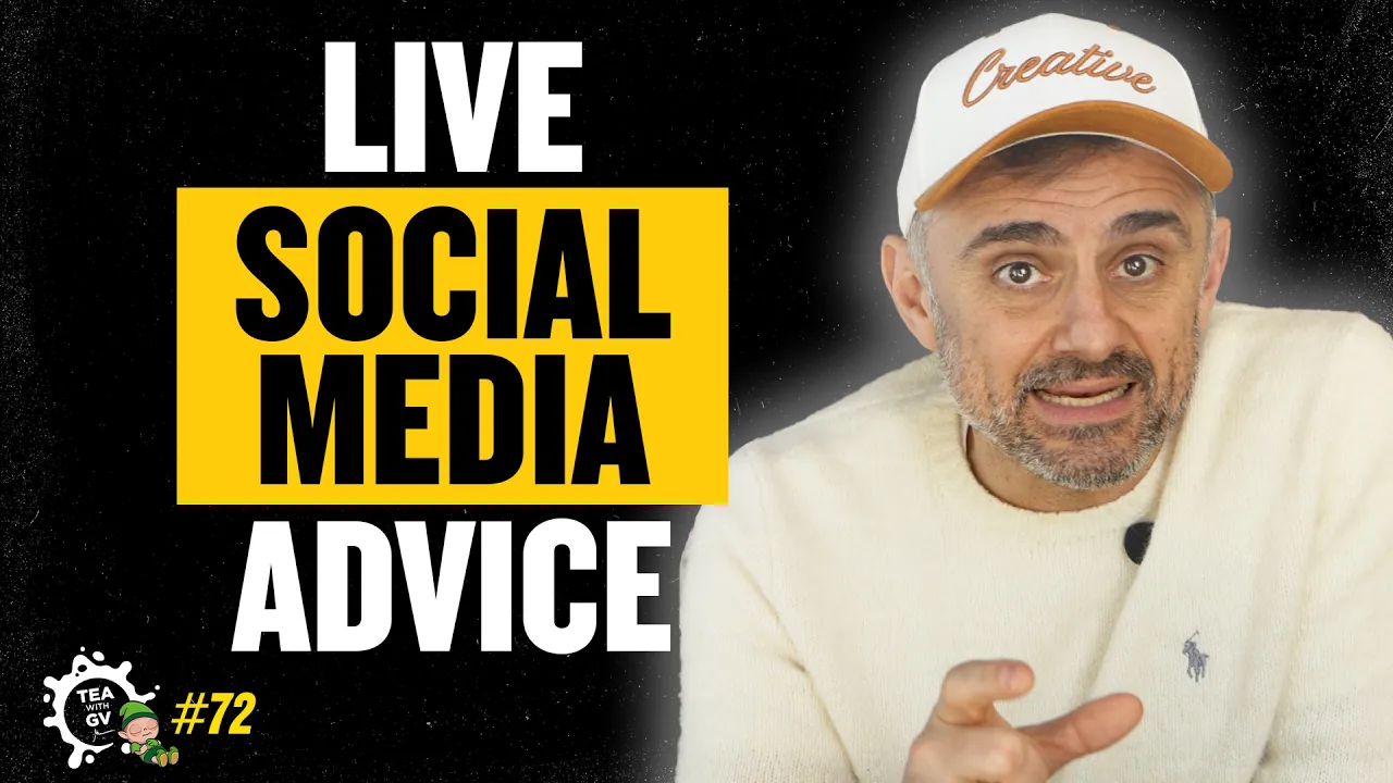 You Might Stink… 27 Minutes Of LIVE Business & Social Media Advice | Tea With GaryVee ep. 72