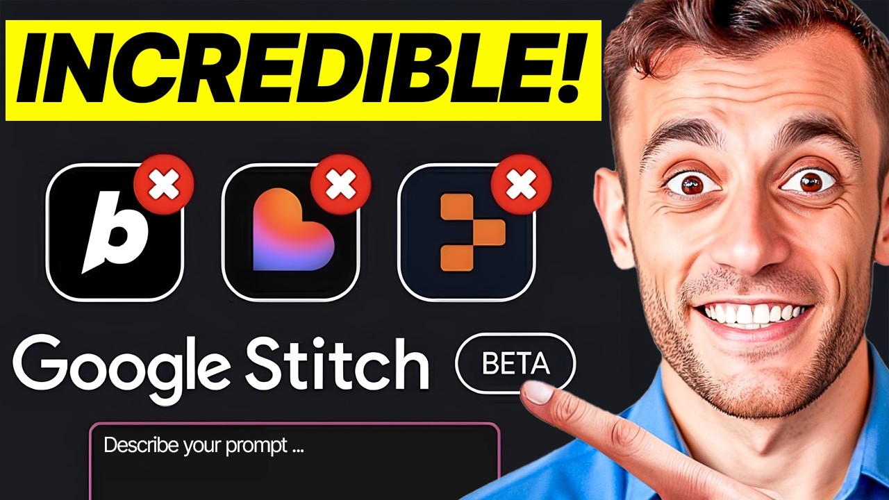 NEW Google Stitch Update is INSANE! 🤯
