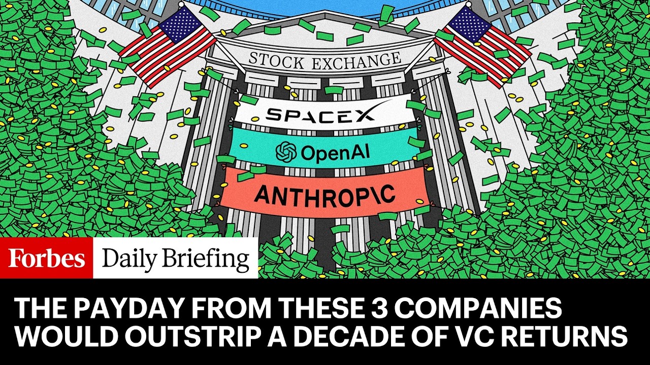 The Payday From These 3 Companies Would Outstrip A Decade Of VC Returns