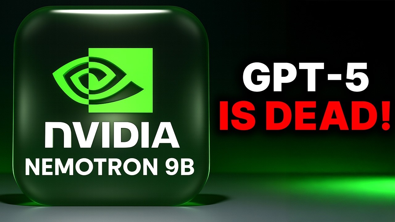 NEW Nemotron 9B is INSANE (FREE!) 🤯