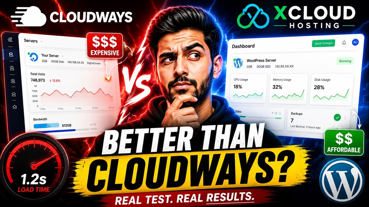 Best Cloudways Alternative? xCloud Hosting Tested for Real WordPress Traffic