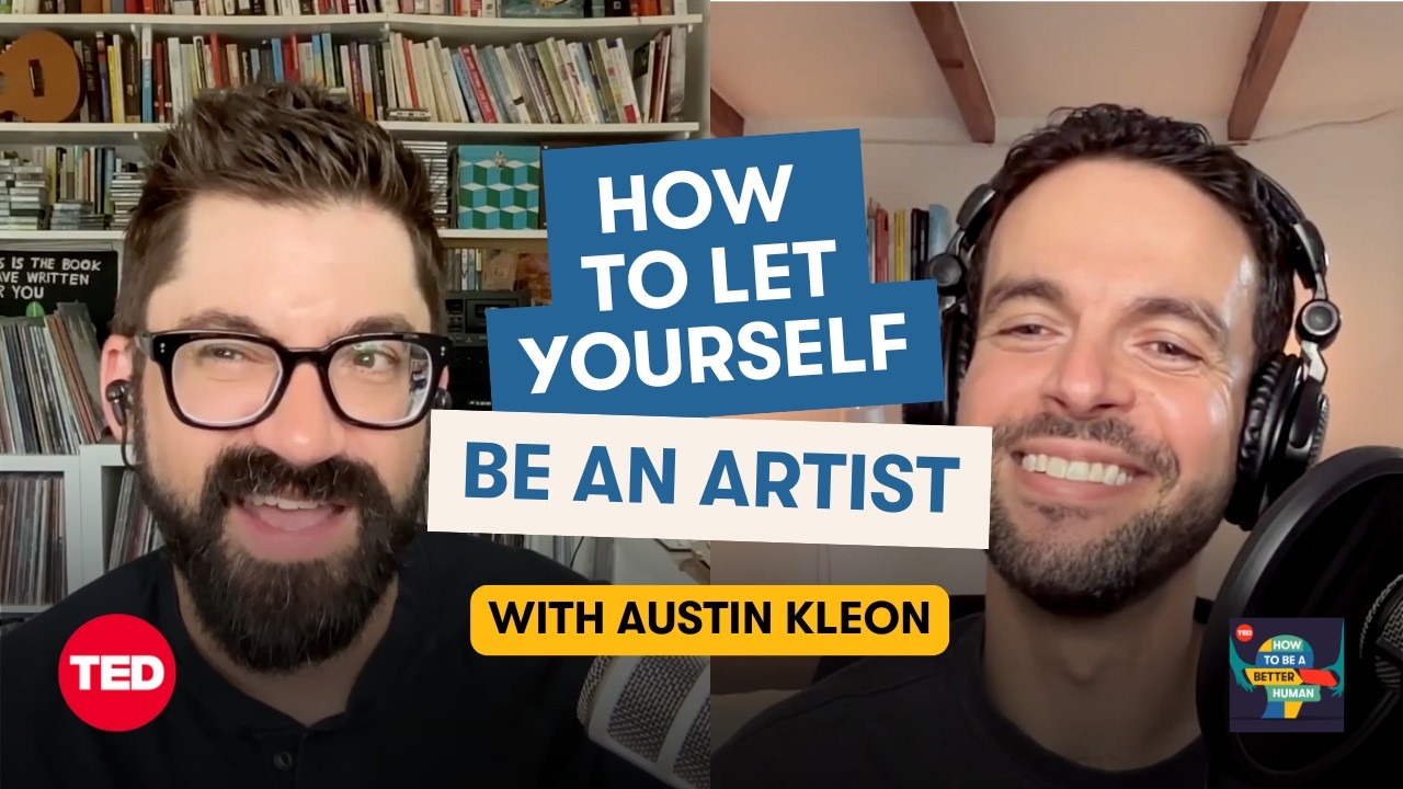 “Why Great Artists Steal” | How to Be a Better Human | TED