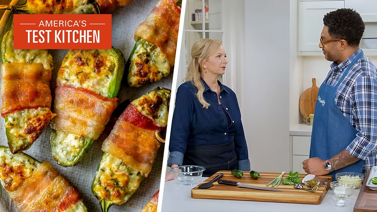 How to Make Air-Fryer Jalapeño Poppers | America's Test Kitchen