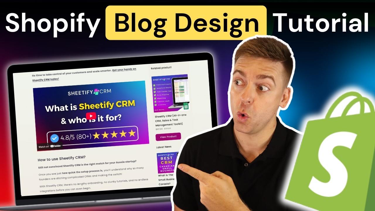 Design A Sales-Focused Shopify Blog | Shopify Blog Builder