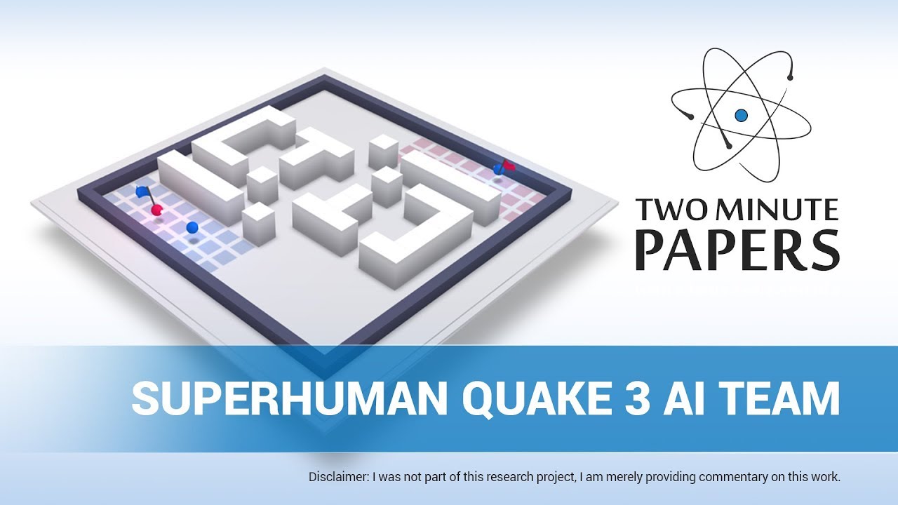 DeepMind Has A Superhuman Level Quake 3 AI Team! 🚀
