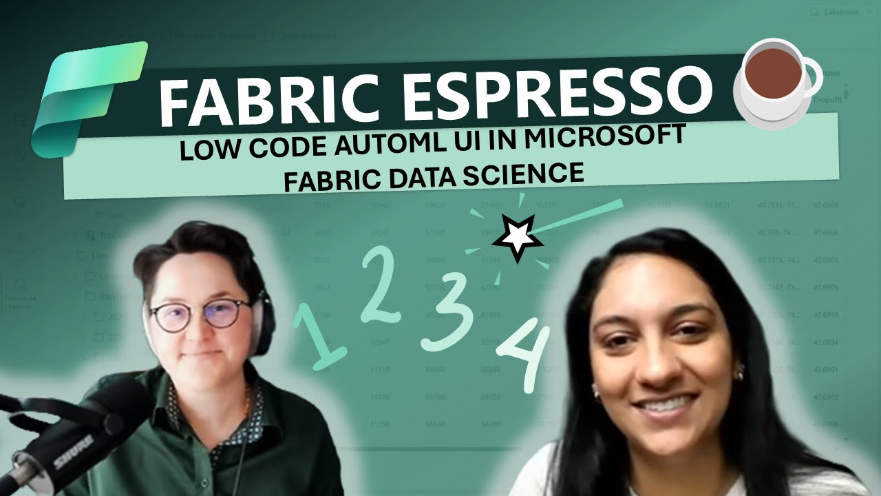 Low Code AutoML UI in Microsoft Fabric Data Science