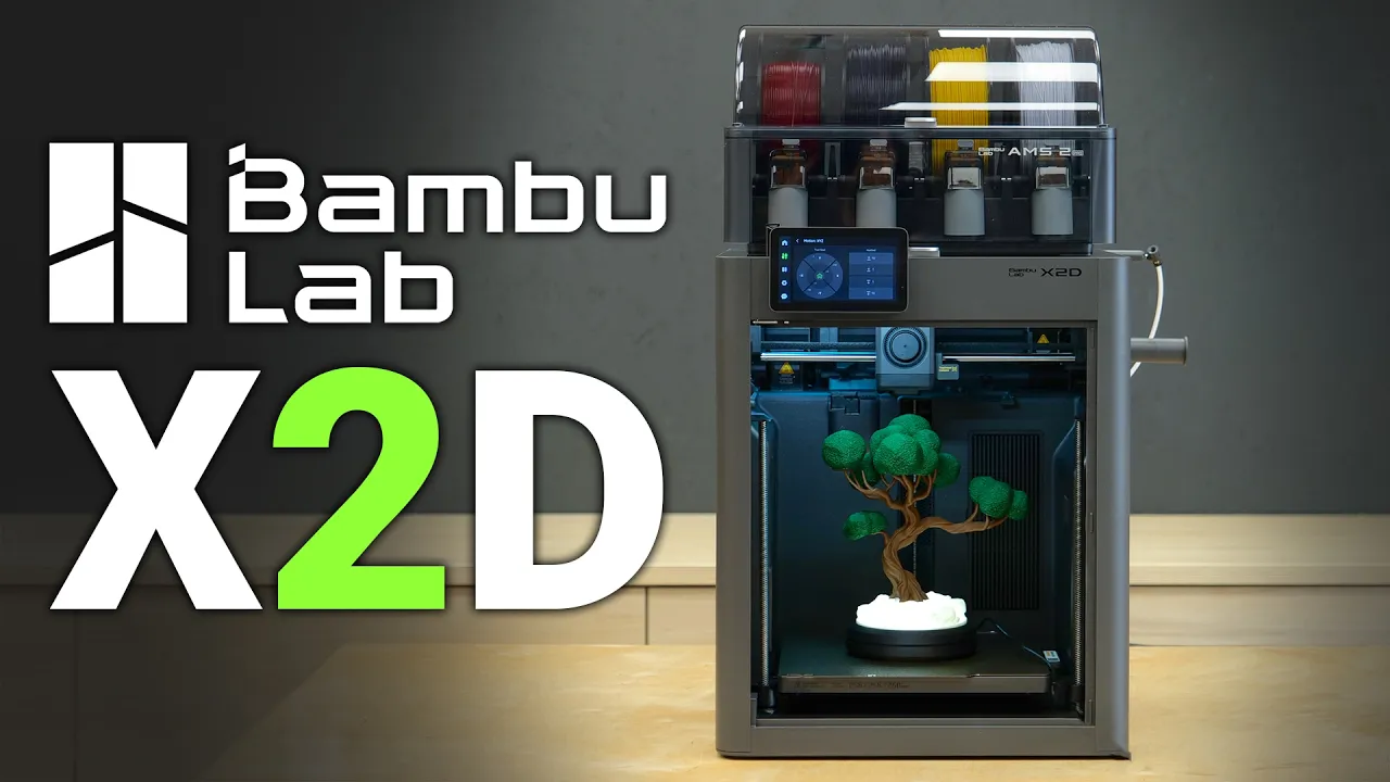 Bambu Lab X2D Review: Affordable Dual-Nozzle Printing, with a Catch