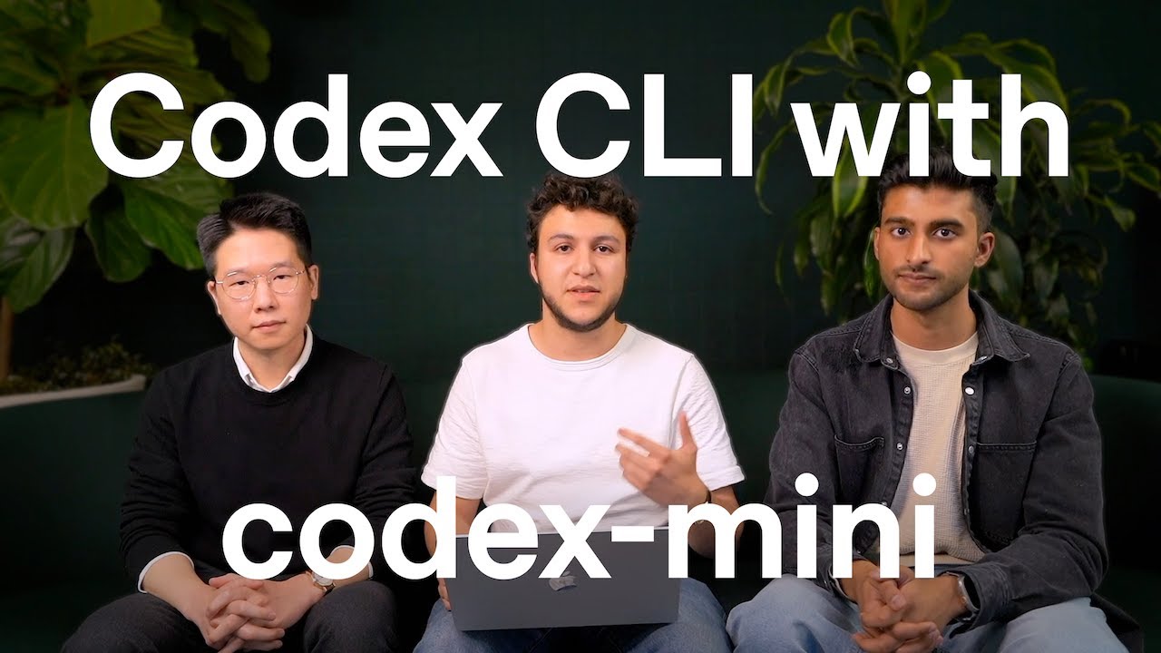 Codex CLI with codex-mini