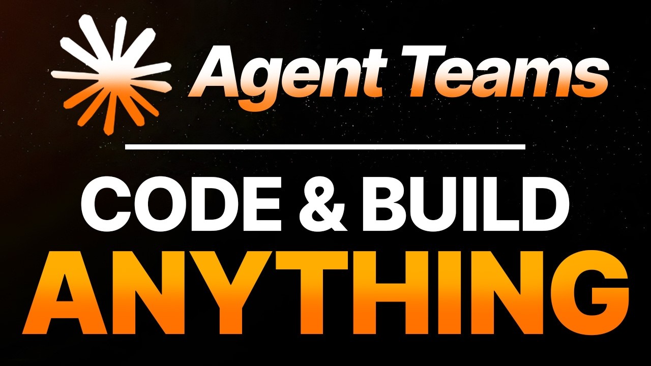 Claude Code Agent Teams: Build ANYTHING!