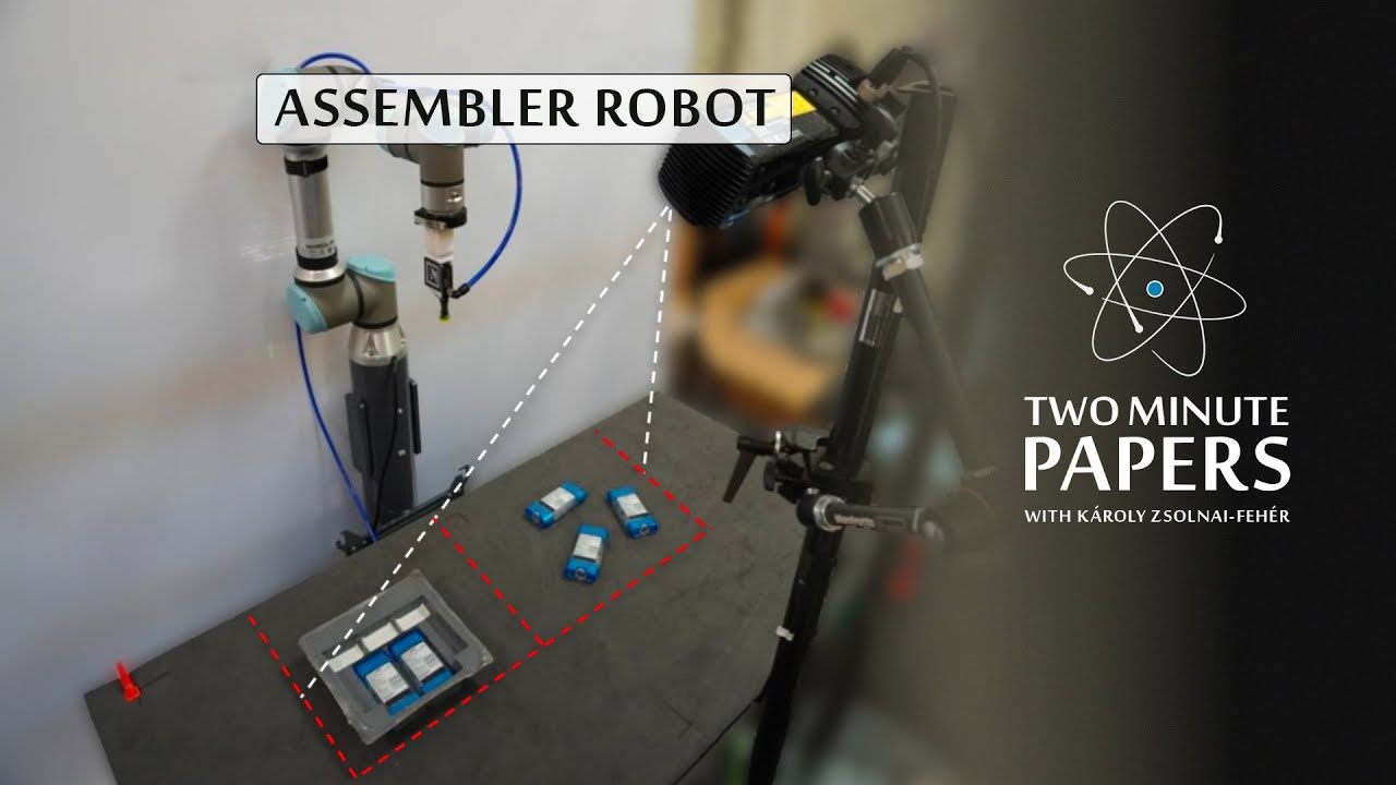 This Robot Arm Learned To Assemble Objects It Hasn’t Seen Before
