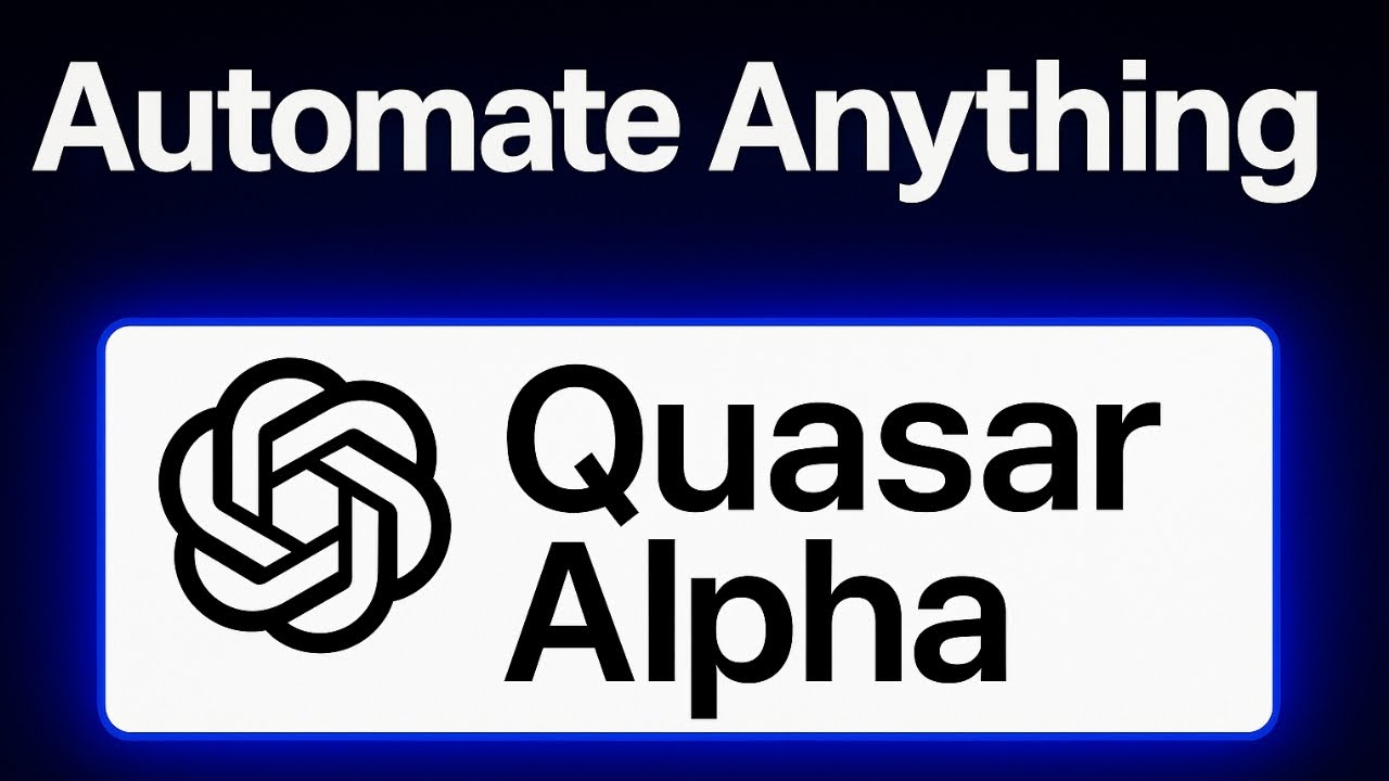NEW GPT 5? Quasar Alpha is INSANE! (FREE API) 🤯