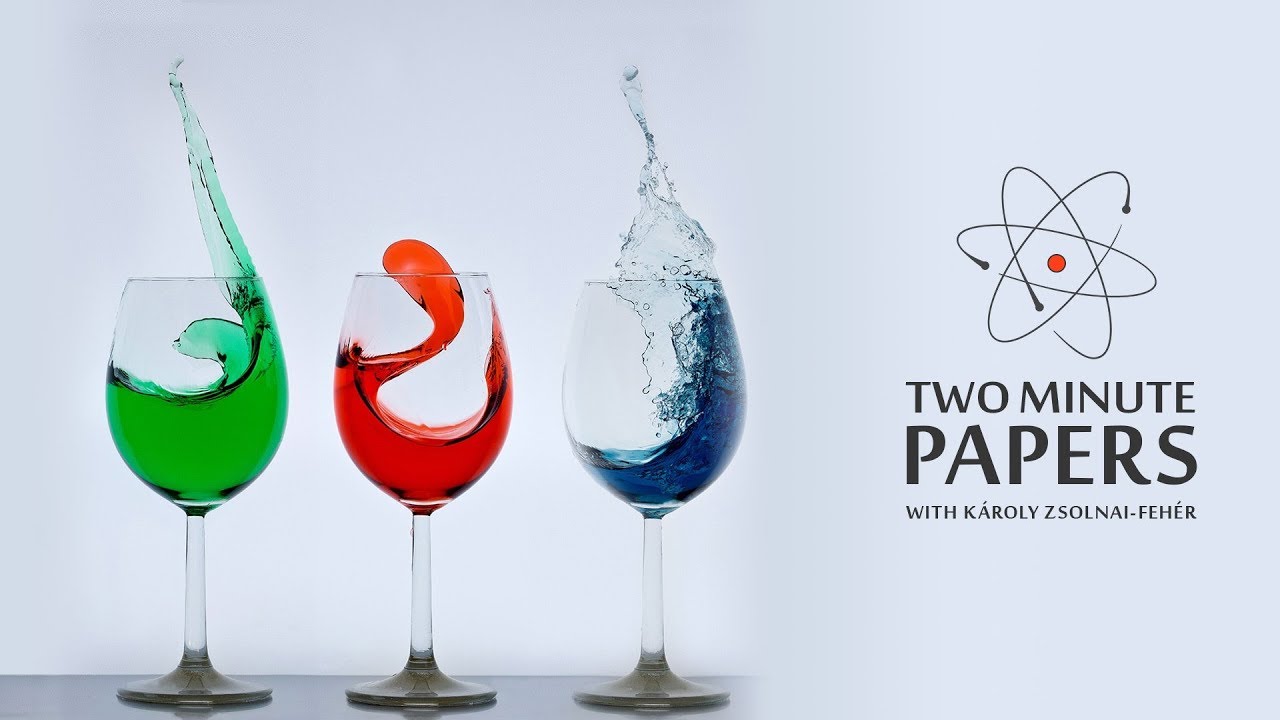 Liquid Splash Modeling With Neural Networks