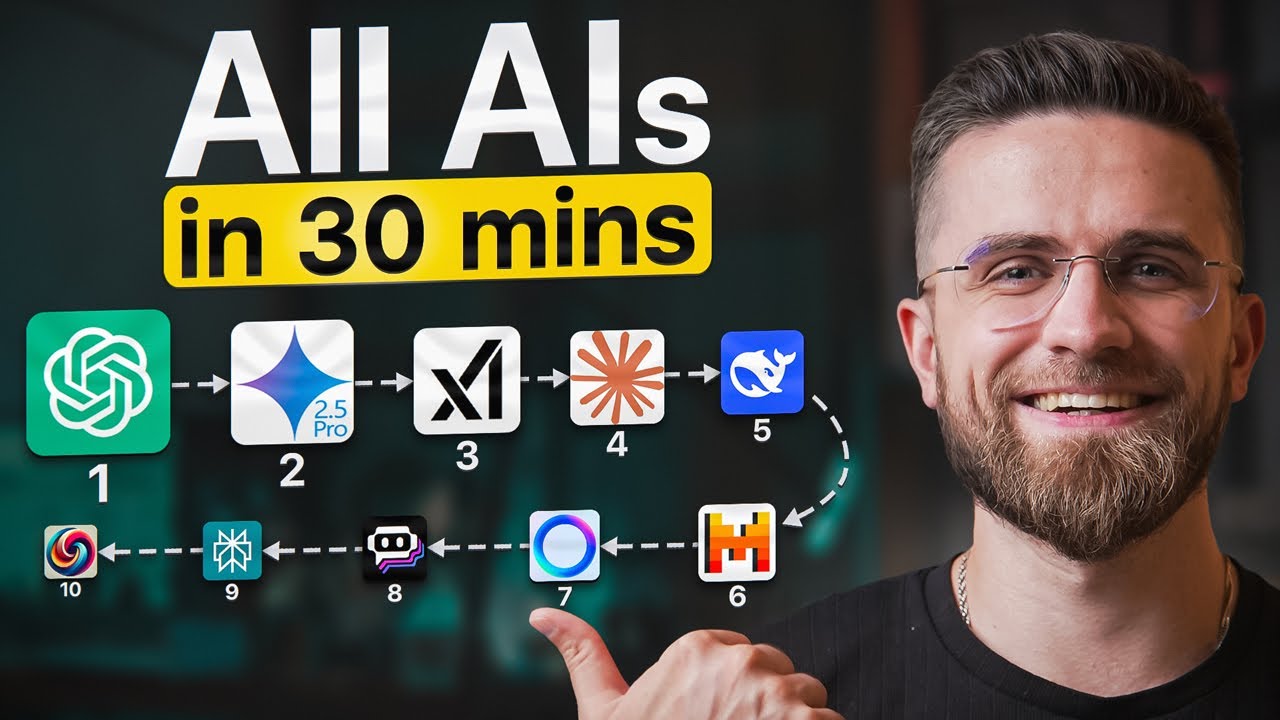 Master Any AI in 2025: Ultimate Comparison Guide (from ChatGPT to Gemini)