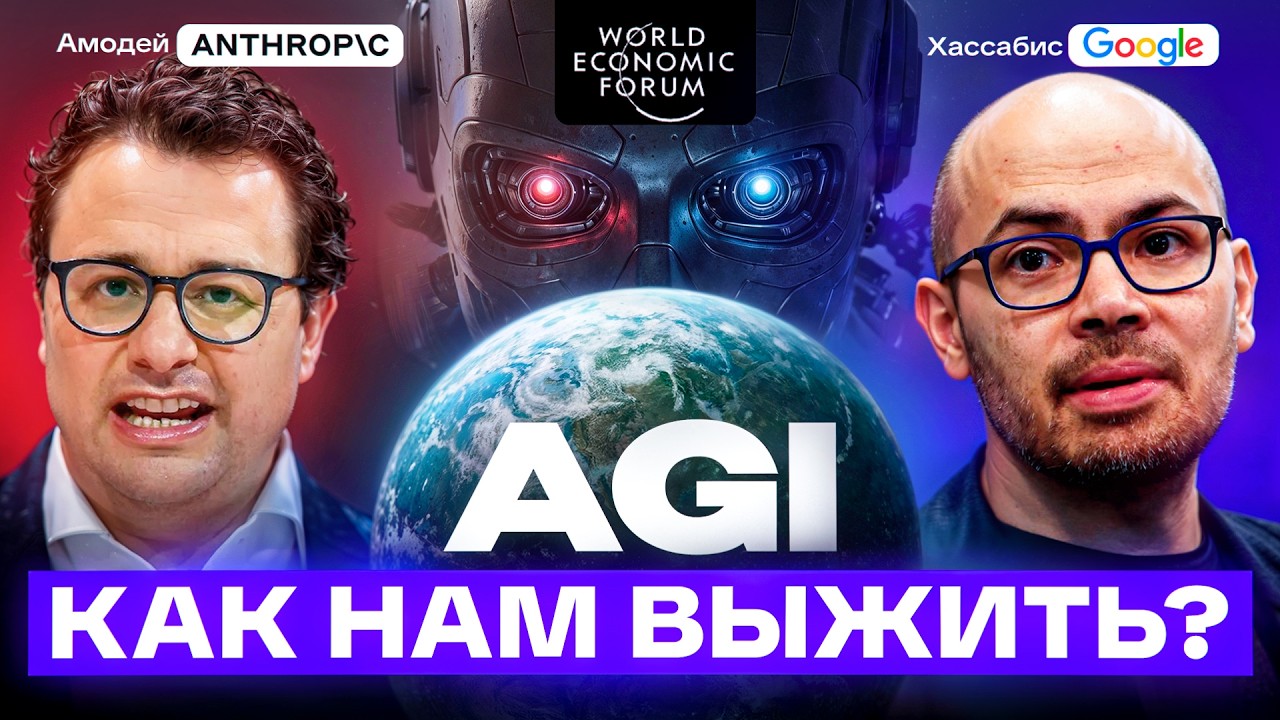 Главное ИИ-интервью 2026 года в Давосе: Anthropic и DeepMind на одной сцене