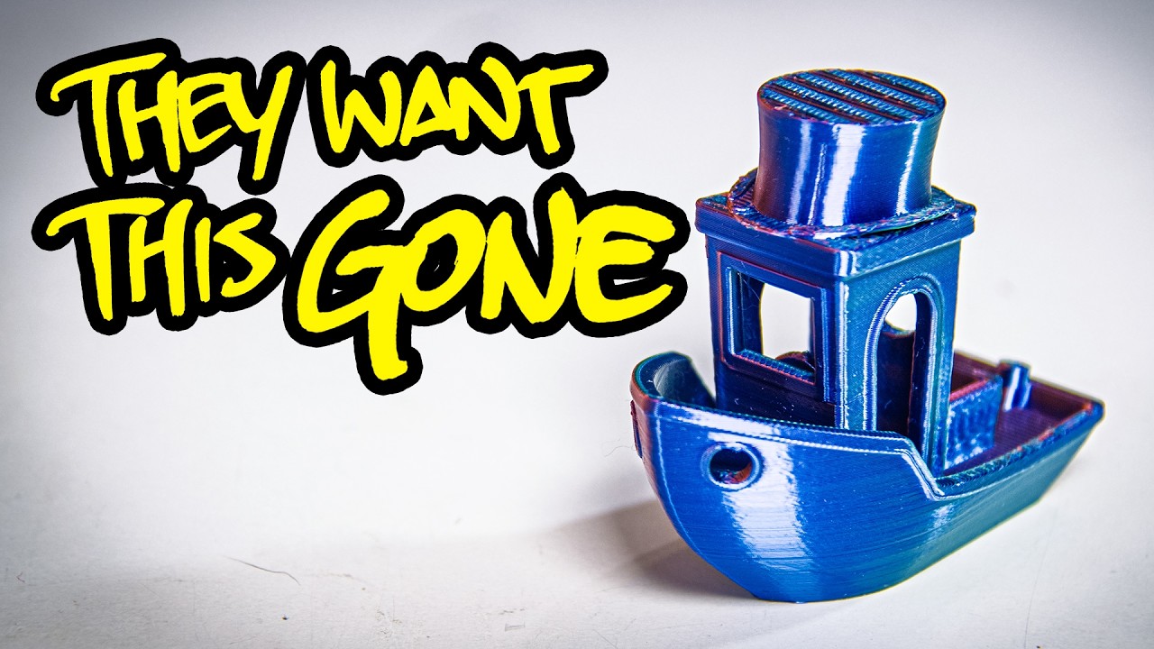 Everyone's WRONG about the BENCHY BAN! (Printables #3DBenchy takedowns explained)