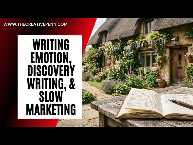 Writing Emotion, Discovery Writing, And Slow Sustainable Book Marketing With Roz Morris