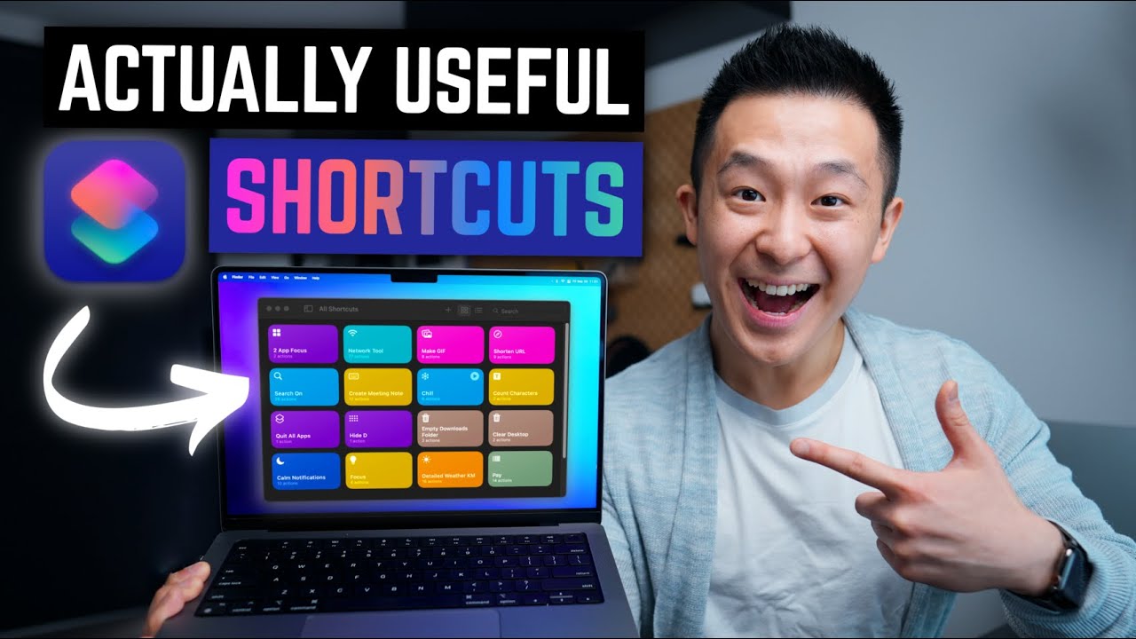 Ultimate Guide to the Shortcuts App (for the Mac)!