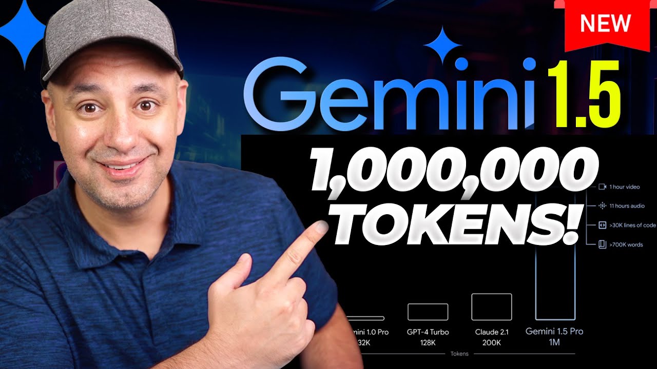 Google Gemini 1.5 - Google Shocked Everyone with 1,000,000 Token Context Window