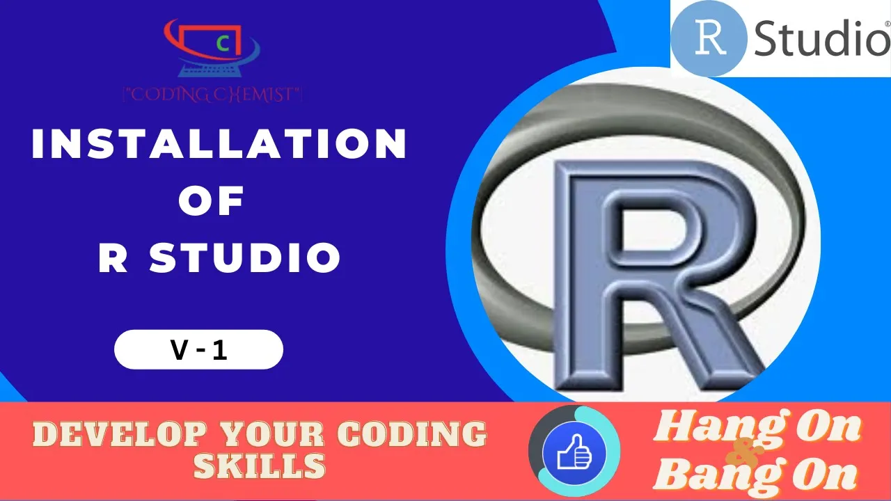 V1 - Installation of R Studio