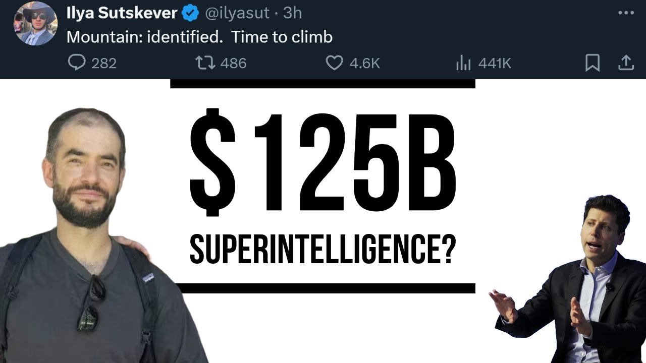 $125B for Superintelligence? 3 Models Coming, Sutskever's Secret SSI,  & Data Centers (in space)...