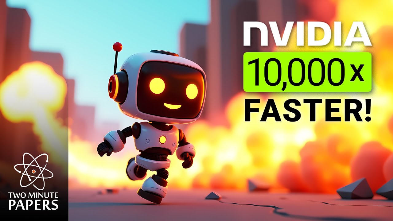 NVIDIA’s New AI: Training 10,000x Faster!