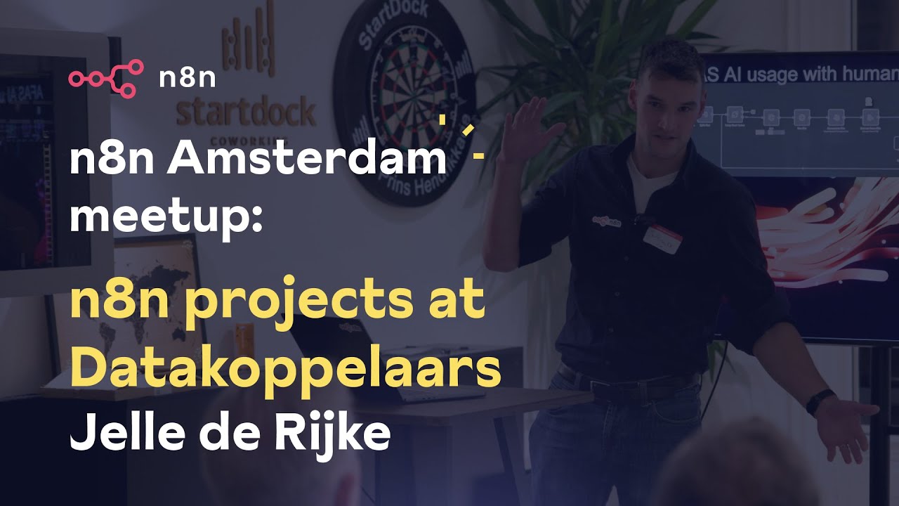 ‘n8n AI Projects at Datakoppelaars’ - from the Amsterdam Meetup (November 2024)