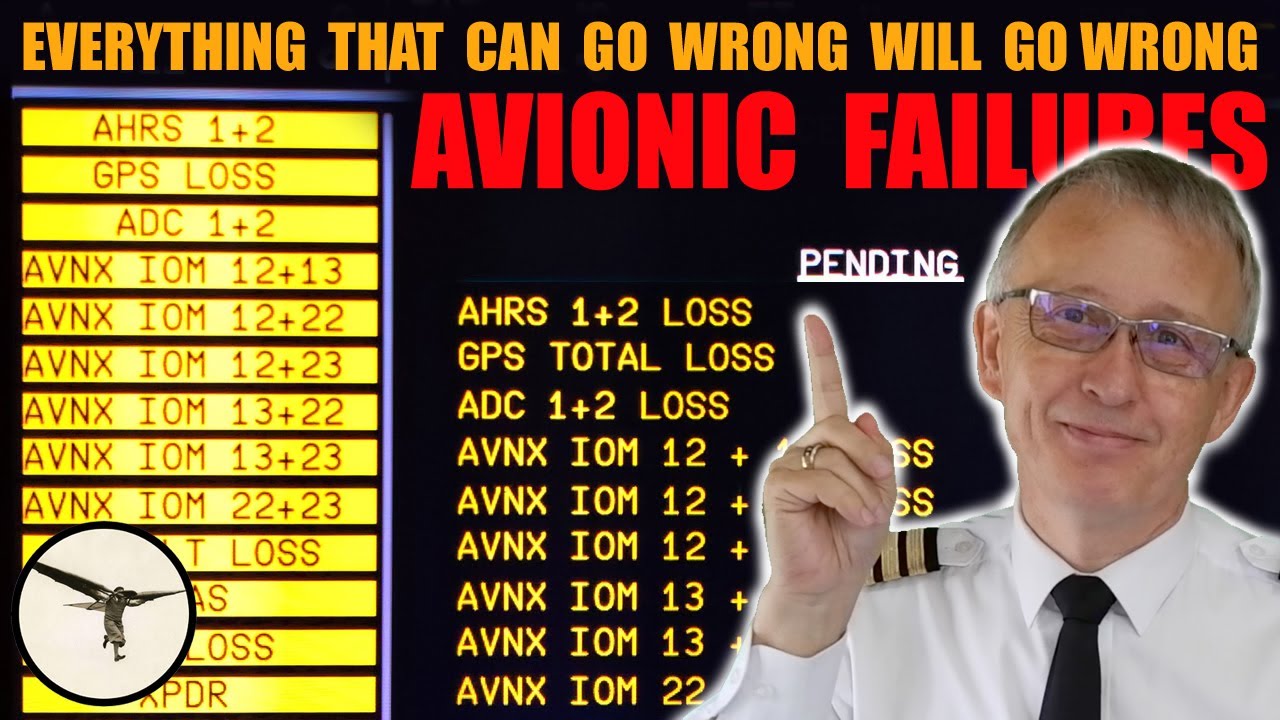 Warning: Only for ATR Nerds - Avionics Failures Exquisitely Explained by Experienced Examiner