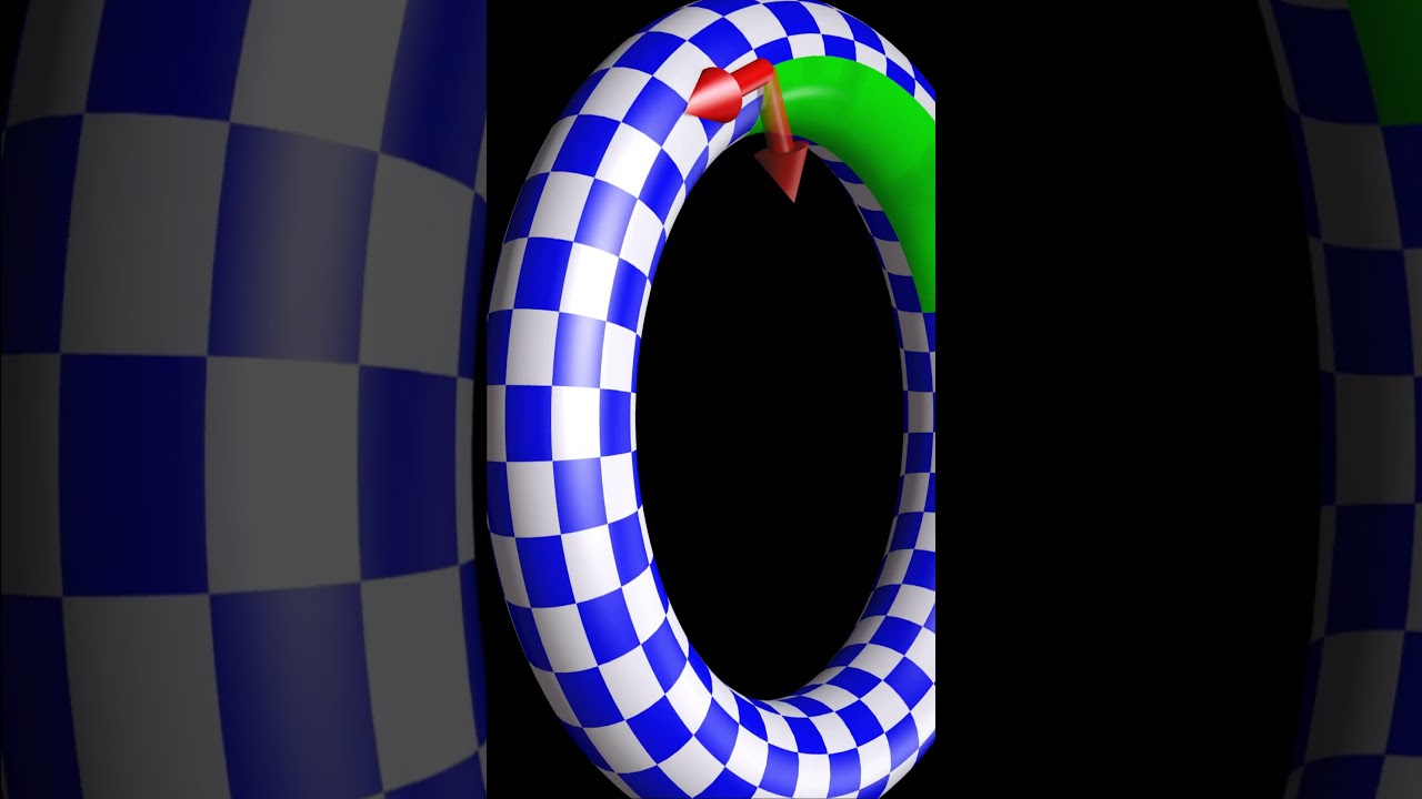 Space-time curvature: spheres & donuts