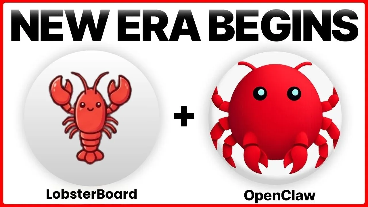OpenClaw + LobsterBoard: бесплатный центр управления вашим ИИ-агентом