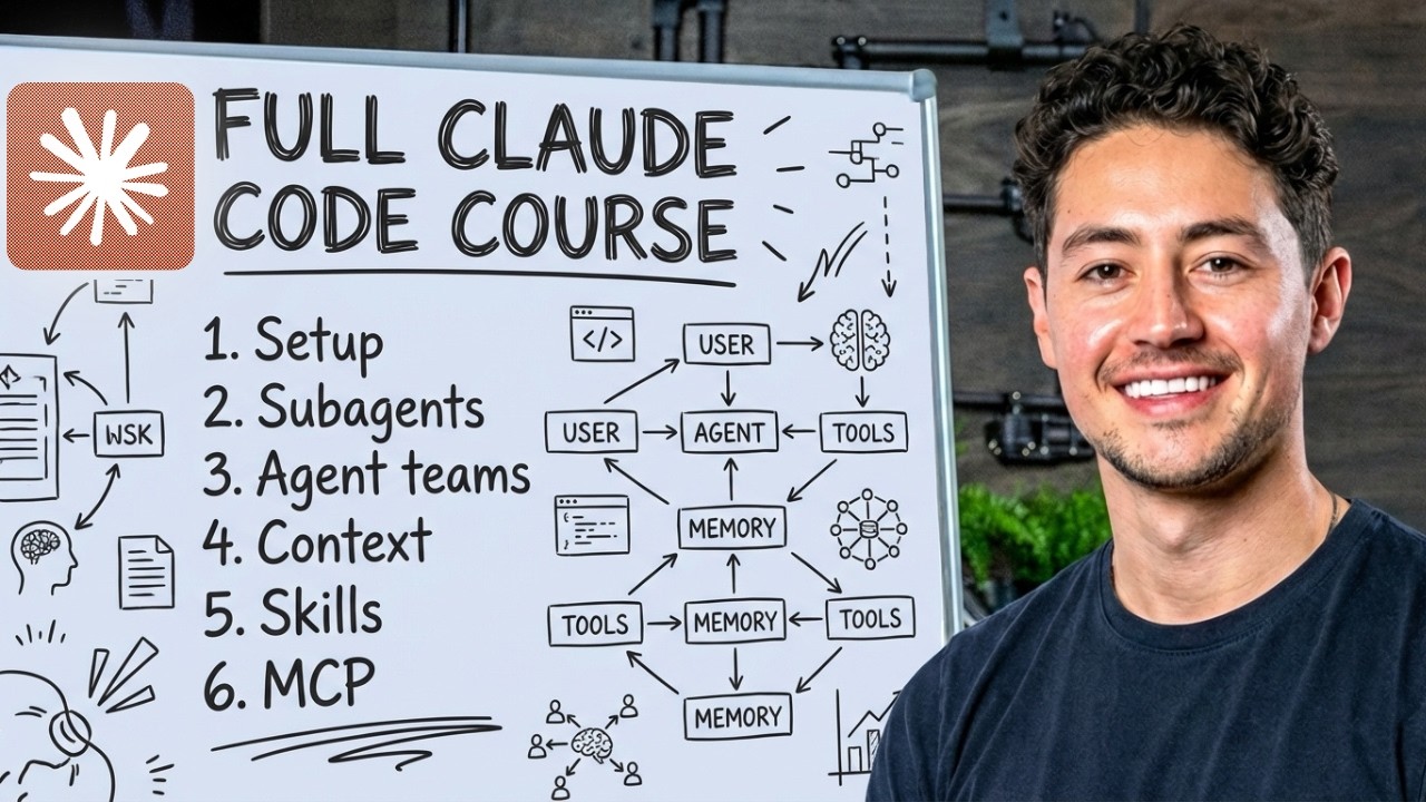 CLAUDE CODE FULL COURSE 4 HOURS: Build & Sell (2026)