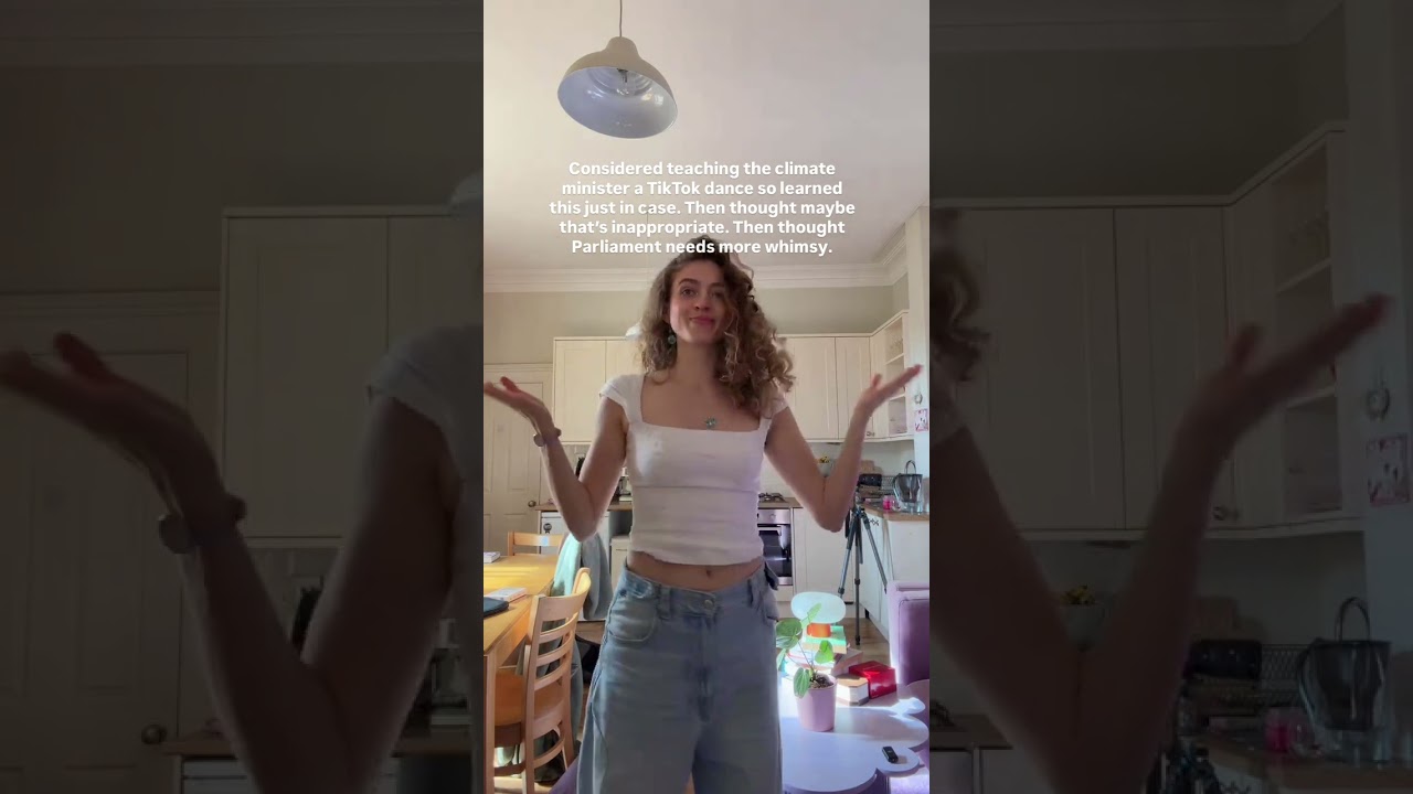 should I teach the climate minister a tiktok dance
