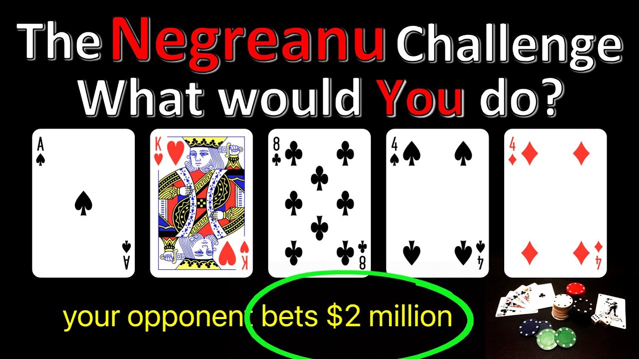 2M All-In into $5 Pot! WWYD? Daniel Negreanu's No-Limit Hold'em Challenge! (Poker Hand Analysis)