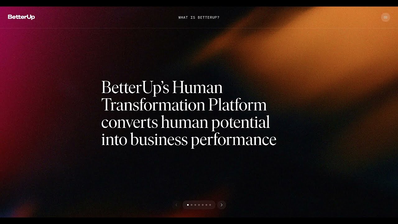 What is BetterUp? | The Human Transformation Platform