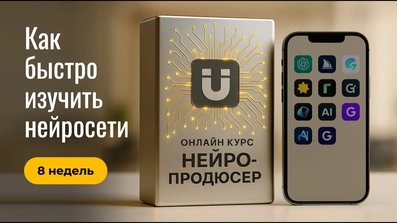 Как быстро изучить нейросети за 6 шагов. Видео о курсе Нейропродюсер. Павел Лебедев iiuniversitet