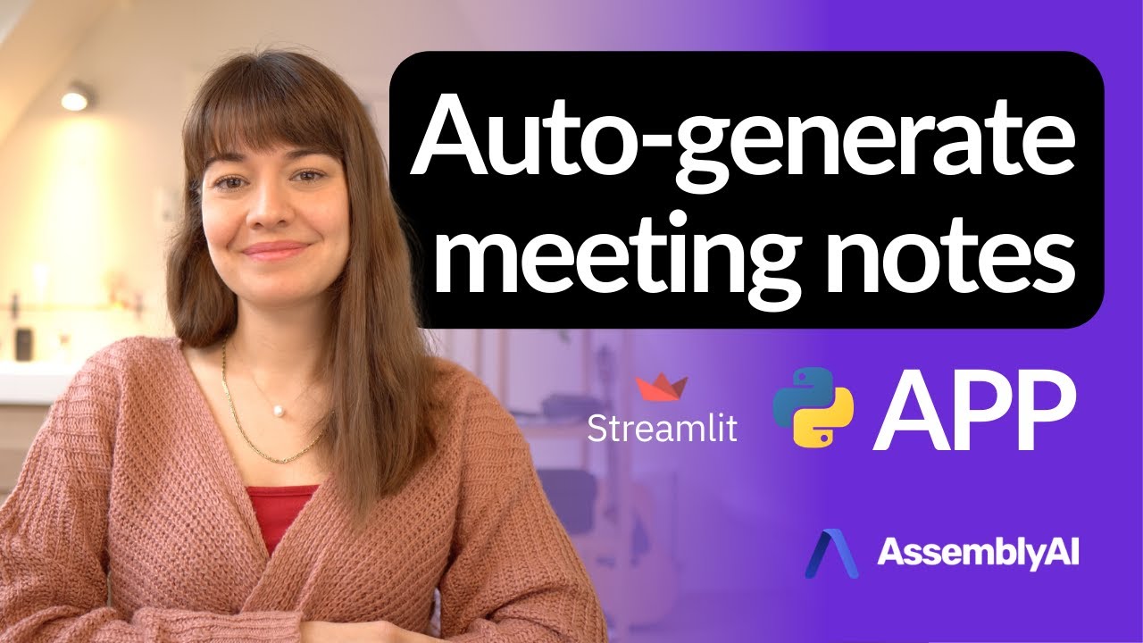 Auto-generating meeting notes with Python