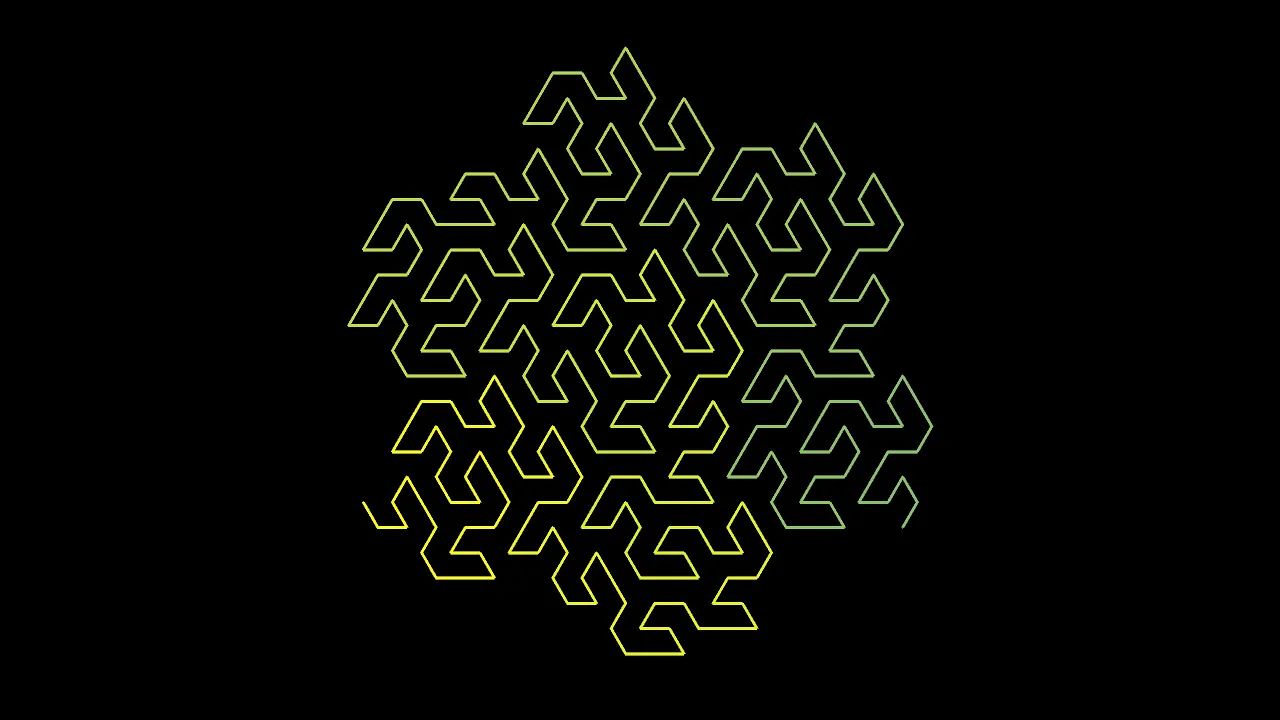 Fractal charm: Space filling curves