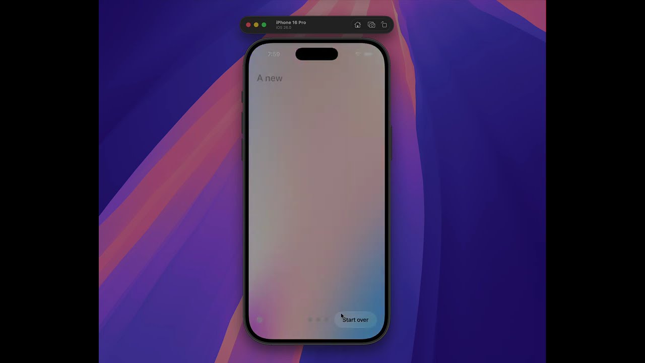 Simple app to give you a new perspective