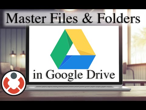 Google Drive Tutorial - Creating and Uploading Files and Folders
