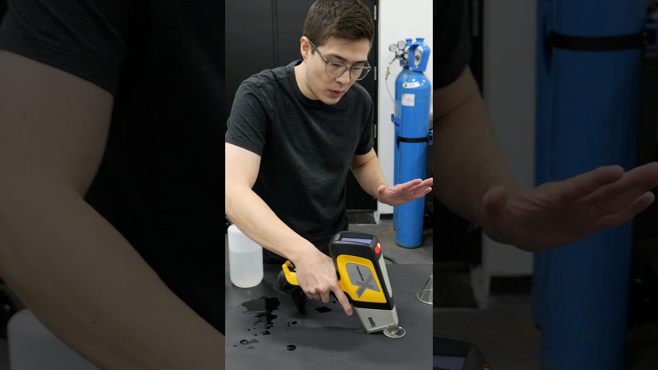 Testing the purity of gold from dirt